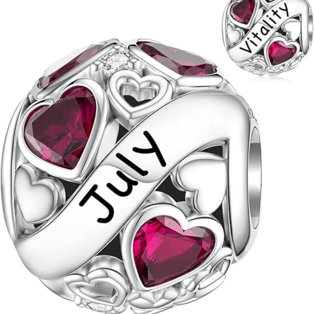 July Birthstone Charm